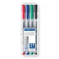 Staedtler: Lumocolor Non-Permanent Fine Tip Pens (Set of 4)