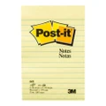 Post-it: Notes Yellow 660 Lined - 100 sheet pad