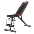 Ape Style Adjustable Incline/Decline Gym Bench with Resistance Bands