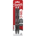 Sharpie: Retractable 0.7mm Gel Pen - Black (2 Pack)
