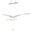 Flying Seagull Wooden Ornament