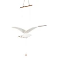 Flying Seagull Wooden Ornament