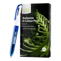 Icon Ballpoint 4 Colour Pen - 12 Pack