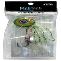 Fishtech 100g Slippery Slider Lure - Green