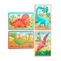 B. Wooden Puzzles in a Box - Dinosaurs (Set of 4)