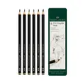 Faber-Castell: Pitt Graphite Matte Pencil – Tin of 6