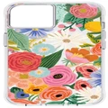 Casemate: Antimicrobial Recycled Case with Magsafe for Apple iPhone 14 Plus Rifle Paper Co. - Garden Party Blush