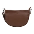 Urban Forest: Natalie Small Leather Sling Bag - Rambler Cocoa