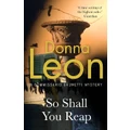 So Shall You Reap By Donna Leon