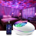 Night Light Star Projector with Speaker - White