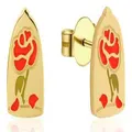 Couture Kingdom: Beauty and the Beast - Enchanted Rose Studs - Gold
