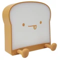 Cartoon Toast Bread Night Light Phone Stand (eat)