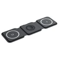 Three-in-One Folding Magnetic Wireless Charger - Black