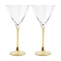 Maxwell & Williams: Everleigh Martini Glass Set - Gold (170ml)