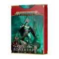 Warhammer Age of Sigmar Warscroll Cards: Ossiarch Bonereapers (3rd Edition)