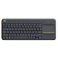 Logitech K400 Plus Wireless Touch Keyboard - Black