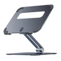 Adjustable Aluminum Tablet Stand - Compatible with 14" iPad (Grey)