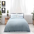Trafalgar: Hotel Quality 1200TC Cotton Rich King Quilt Cover Set - Blue