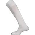 Mitre: Mercury Plain Socks - White - Junior - Size 3 - 6