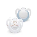 Nuk: Star 0-6M Soother Duo Pack - Blue