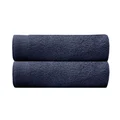 Bambury: Elvire Bath Towel - Navy (Set of 2)