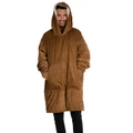 Bambury: Cordy Blanket Hoodie - Fawn (One Size Fits Most)