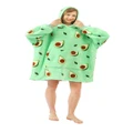 Printed Cuddle Hoodie Blanket - Avocado