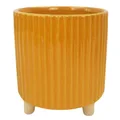 Urban Products: Leo Planter with Legs - Mustard (14cm)