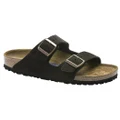 Birkenstock: Arizona Suede Leather Sandal (Mocha, Size 36 EU)