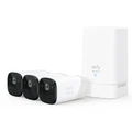 Eufy Cam 2 Pro 2k Security Kit - Plus Homebase 2 Unit (3-Pack)