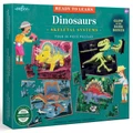 eeBoo: Ready to Learn Dinosaurs - 4-Puzzle Set Board Game