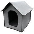 Foldable Waterproof Outdoor Pet House (50x40x45cm) - Gray