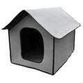 Medium Foldable Waterproof Outdoor Pet House - Grey