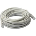 10m 8ware Cat6a UTP Snagless Ethernet Cable Grey