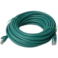 40m 8ware Cat6a UTP Snagless Ethernet Cable Green