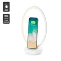 Kogan 15W Wireless Charger Stand with Bedside Lamp