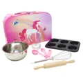 Pink Poppy: Unicorn Butterfly - Kid's Baking Set & Carry Case
