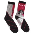 Out of Print: Princess Leia - Read Socks (Size: Large)