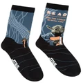 Out of Print: Yoda - Read Socks (Size: Small)