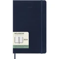 Moleskine: 2024 Diary Large Hard Cover 12 Month Weekly - Sapphire Blue