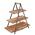 Ladelle: Serve & Share Serving Tower - Acacia Wood
