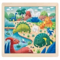 Hape: 24-Piece Double-Sided Puzzle - Dinosaurs
