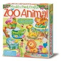 4M: Mould & Paint Zoo - Craft Kit