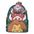 Loungefly: Lion King (1994) - Three Friends 3 Pocket Mini Backpack (US Exclusive)