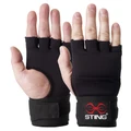 Sting Elasticated Quick Wraps - Black - XL