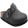 Birkenstock: Unisex Boston FL Sandal - Black (Size 36 EU)