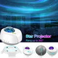 Galaxy Projector Lamp with Remote Control and Bluetooth Music - White