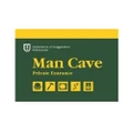 Man Cave - A4 Wooden Sign