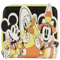 Loungefly: Disney - Mickey & Friends Candy Corn Zip Around Wallet
