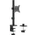 Gorilla Arms Single-Monitor Steel Articulating Monitor Mount (116x146x561mm)